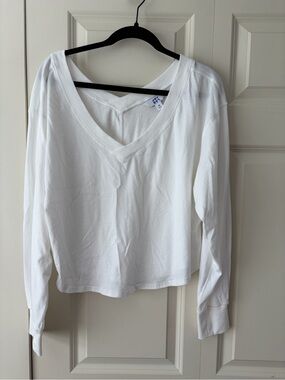 JoyLab White Long Sleeve Tshirt